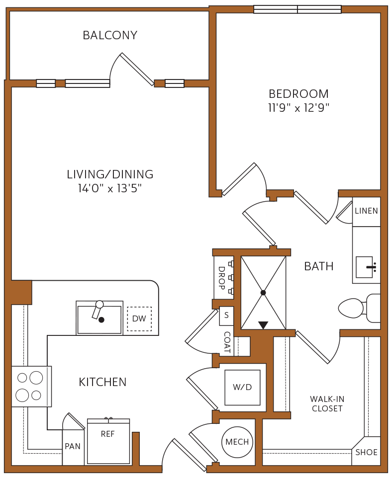 A4 floorplan