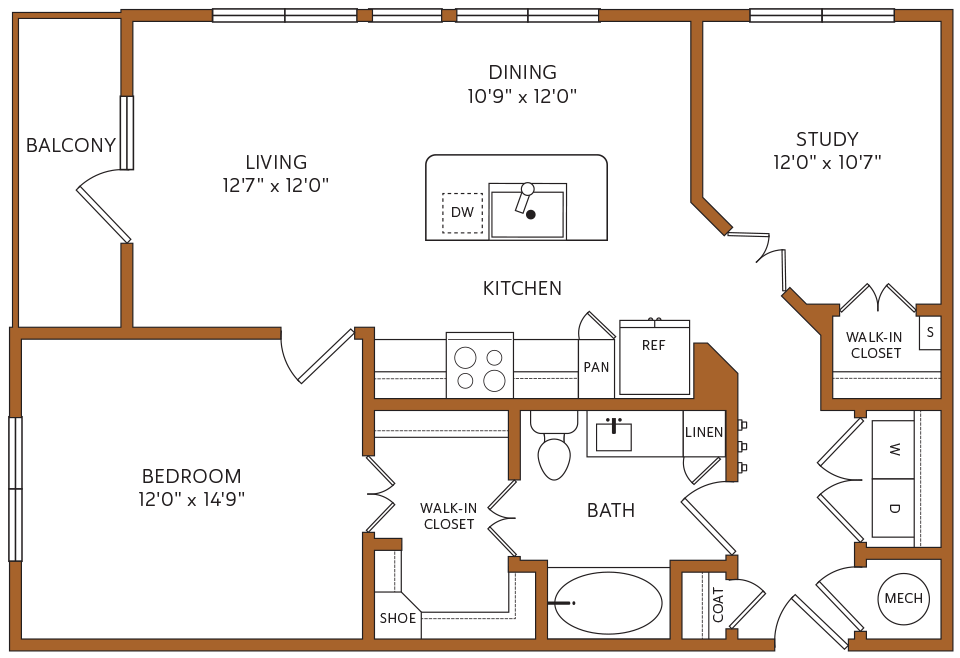 A5 floorplan