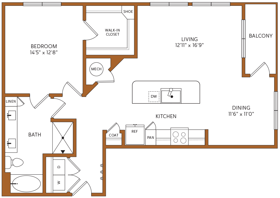 A6 floorplan