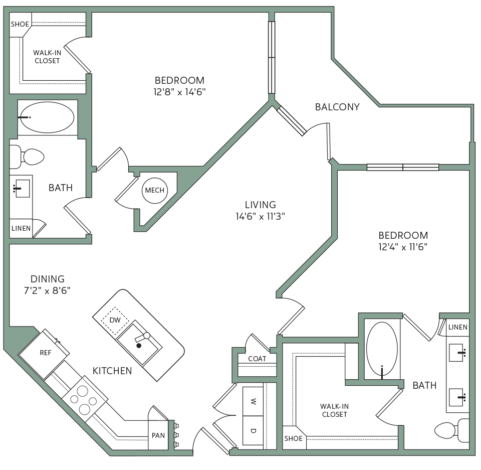 B4a floorplan